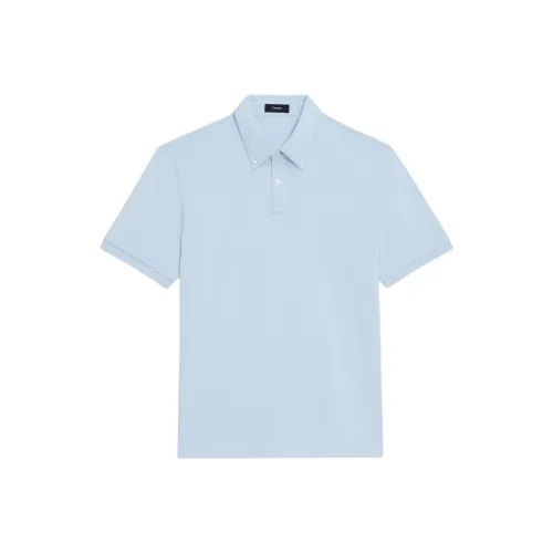 THEORY Light Blue Men's Polo