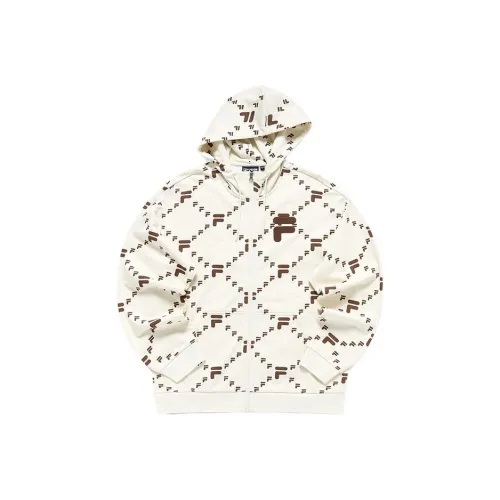 FILA FUSION QR Толстовка Унисекс Винтажный Белый