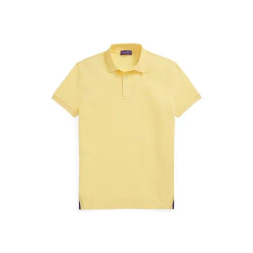 Ralph Lauren Purple Label FW24 Поло Мужское Желтое