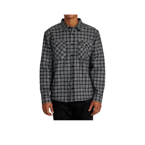 RVCA FW24 Рубашка Мужская Дымчатый Цвет