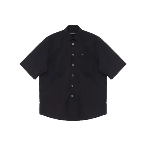 Raf Simons Черные Мужские Рубашки