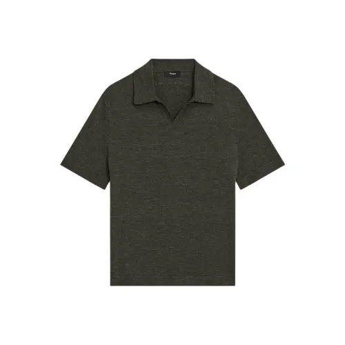 Поло Theory Мужское Хаки Зеленый