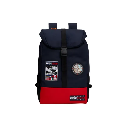 Tommy Hilfiger Полиэстер Рюкзак Стандартный Мужской Морской Синий