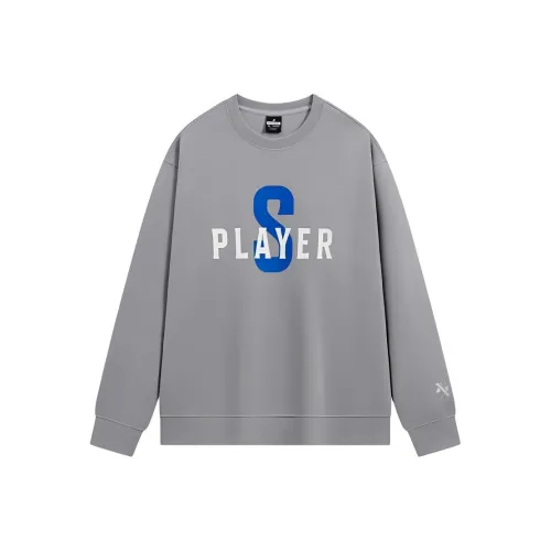 XTEP Грязно-серый Мужской Свитшот