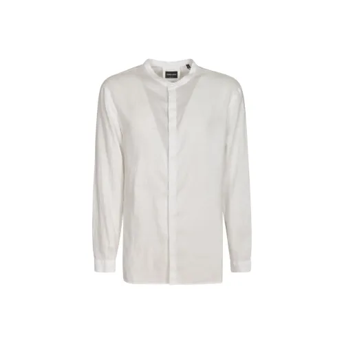 GIORGIO ARMANI Белые Мужские Рубашки