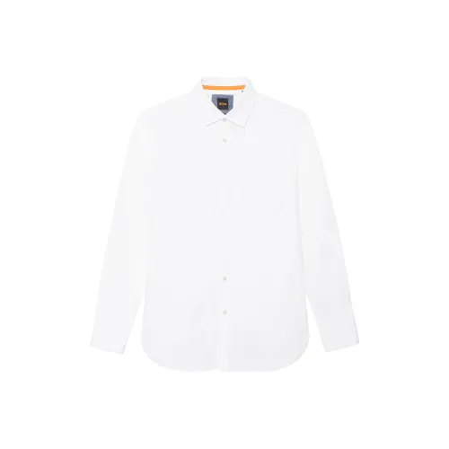 Hugo Boss Белые Мужские Рубашки