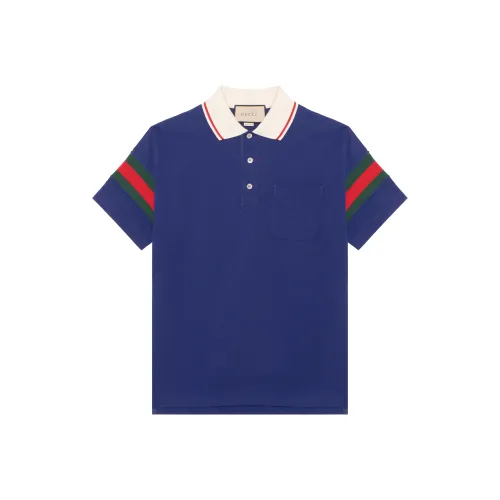 GUCCI Синий Мужская Поло