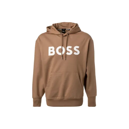 Hugo Boss Бежевый Мужской Свитшот