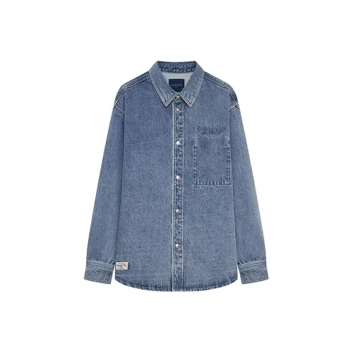 Teenie Weenie Men Denim series Рубашка Унисекс Синий