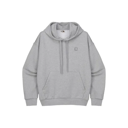 THE NORTH FACE Mini BOX LOGO Hooded Pullover Sweatshirt Men's Gray