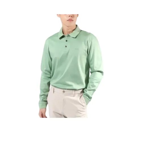 Hugo Boss Поло Мужское Зеленое