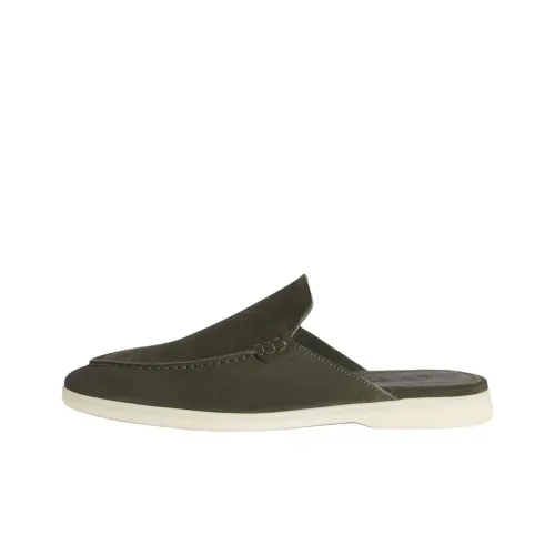 Loro Piana Домашние тапочки Мужские Зеленые