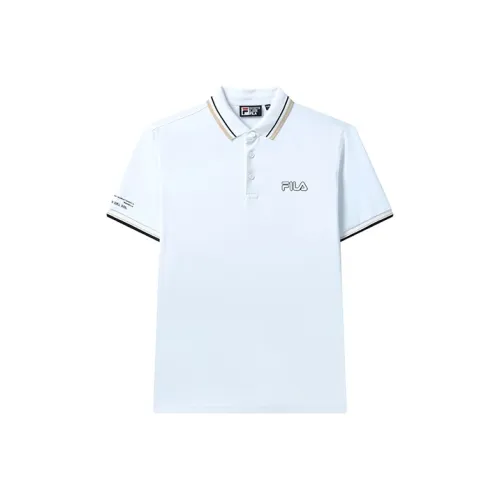 Fila Heritage Стандартный Белый Мужская Рубашка Поло