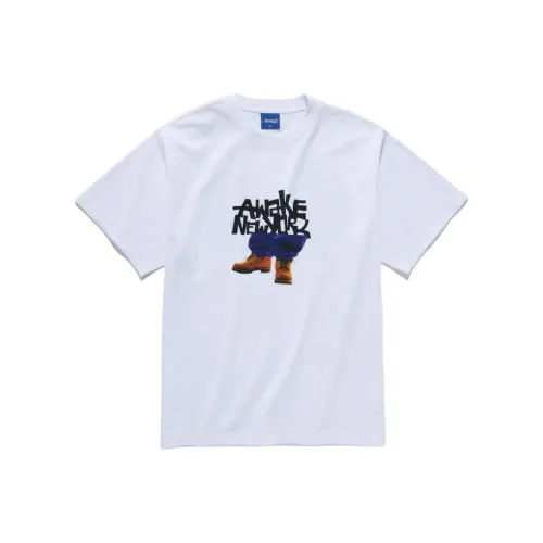 Awake NY совместный бренд Белый Мужской T-рубашки