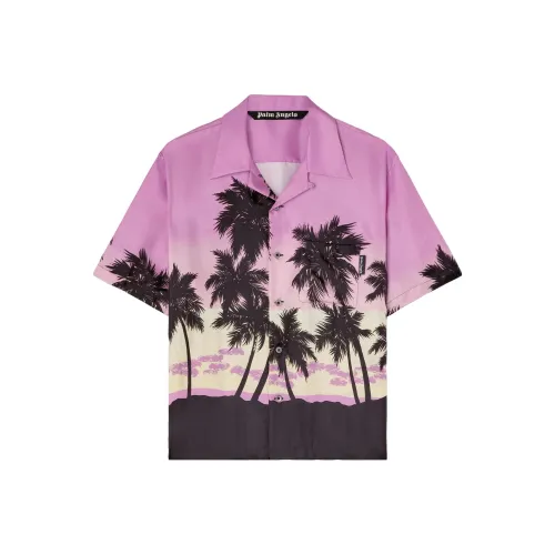 PALM ANGELS Розовые Мужские Рубашки