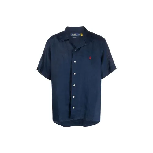 Polo Ralph Lauren SS23 Рубашка Мужская Синяя