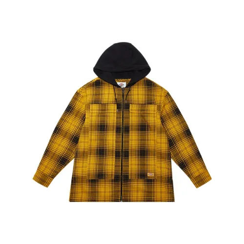 Dickies Рубашка Мужская Черная Желтая