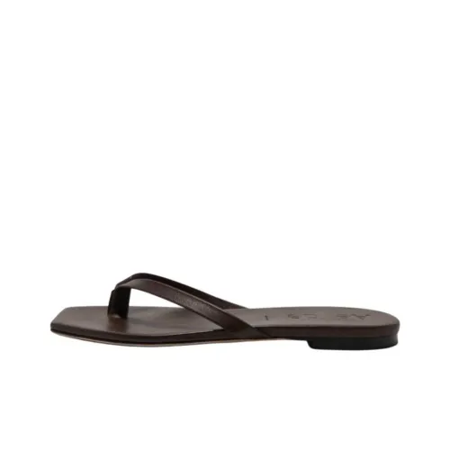 Aeyde Шлепанцы Женские Темно-Коричневый