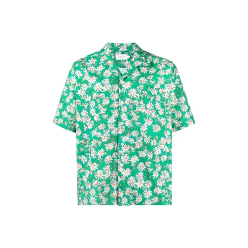 RHUDE Зеленые Мужские Рубашки