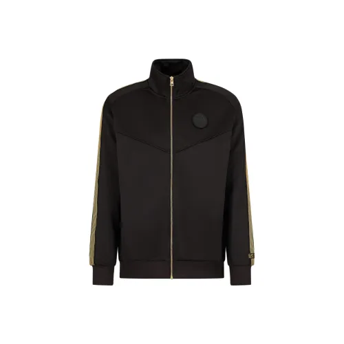 EMPORIO ARMANI EA7 SS24 Свитшот Мужской Черный