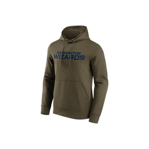 NBA Washington Wizards Fanatics Толстовка Мужская Коричневая Зеленая