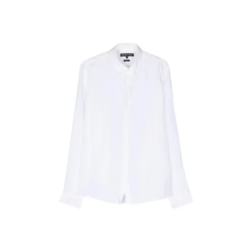 MICHAEL KORS SS24 Рубашка Мужская Белая