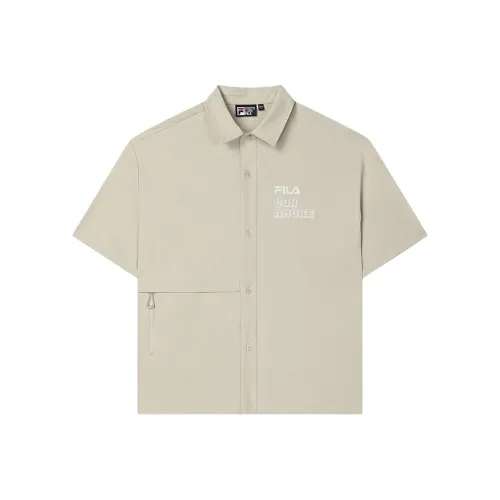 FILA ORIGINALE Рубашка Мужская Кактусовая Серый Розовый