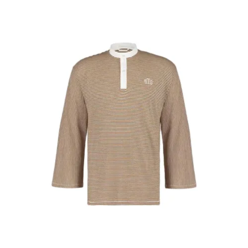 Bode Коричневая Мужская Поло