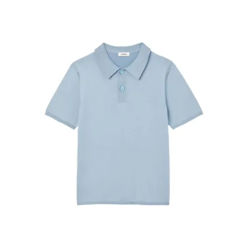 Sandro Light Blue Men's Polo  
Сандро Светло-Синий Мужская Поло