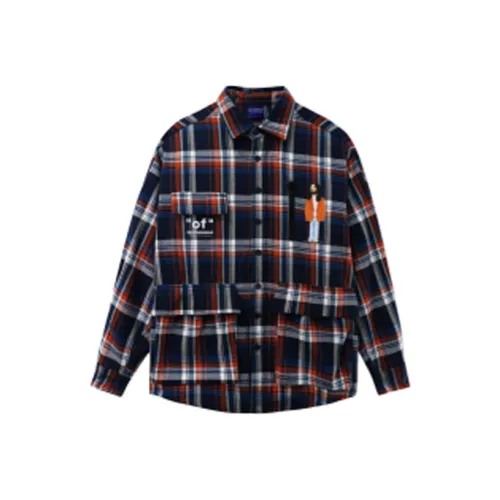 Ori Frederiqo Рубашка Унисекс Оранжевый