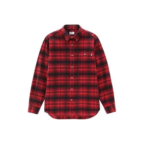 WOOLRICH Red Men's Shirts WOOLRICH Красные Мужские Рубашки