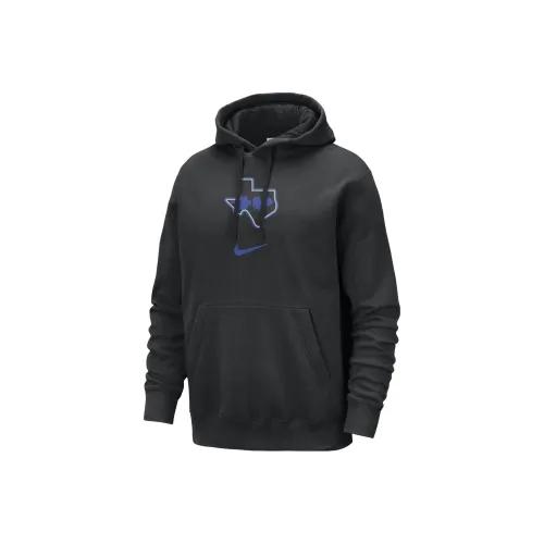 Nike Dallas Mavericks Клуб Флис Городской EDITION Свитшот Городской EDITION Dallas Mavericks Мужской Черный