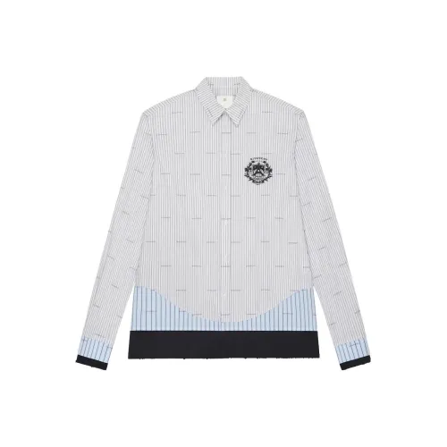 GIVENCHY Серые Мужские Рубашки