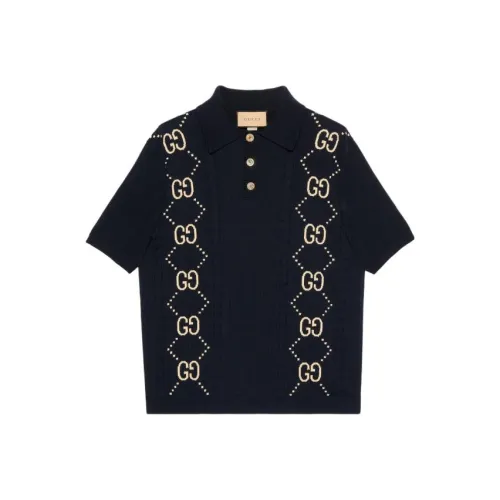 GUCCI Синий Мужская Поло