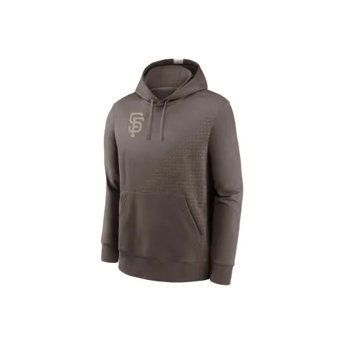 Nike MLB Коллаборация San Francisco Giants Statement Толстовка Мужской Коричневый