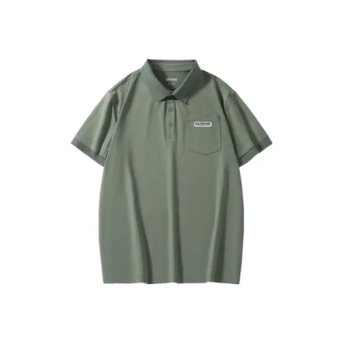 OUTDOOR PRODUCTS Microwave Зеленый Мужская Рубашка с Коротким Рукавом