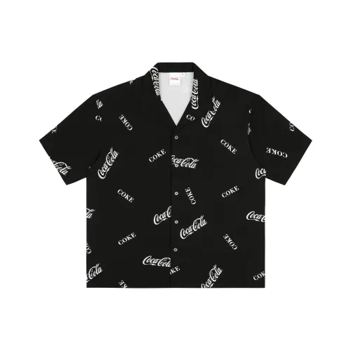 COCA COLA Рубашка Унисекс Starry Черный