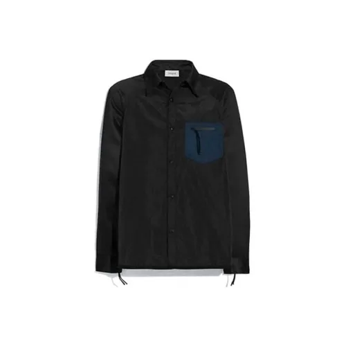 COACH Мужские Черные Рубашки