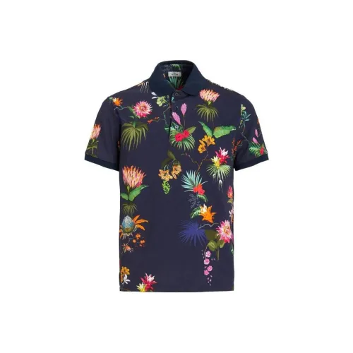 ETRO Мужская поло морской синего цвета