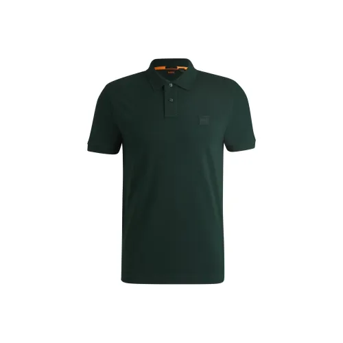 Hugo Boss FW24 Поло Мужское Светло-Зеленое