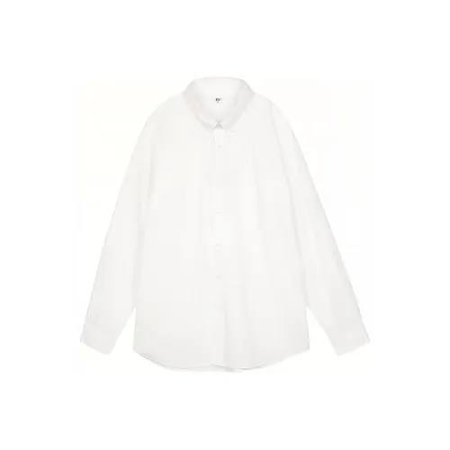 UNIQLO Белые Мужские Рубашки