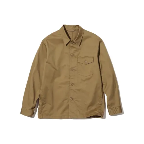 UNIQLO Светло-янтарный Мужская Рубашка