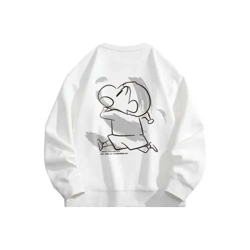 Crayon Shinchan Свитшот с круглым вырезом Унисекс