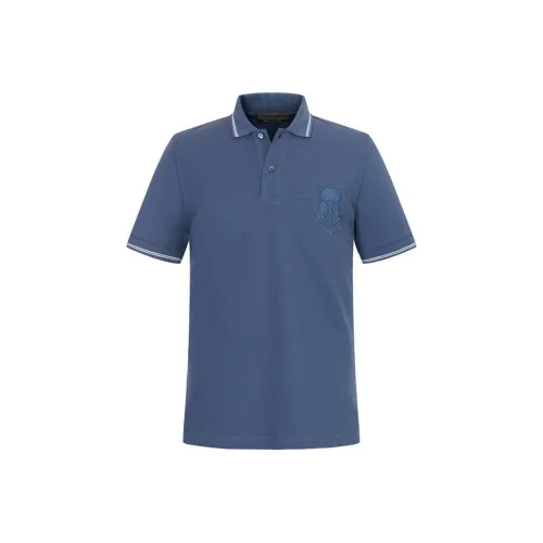 Corneliani Поло Мужское Синее