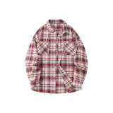 Красная клетка, длинный рукав (218)