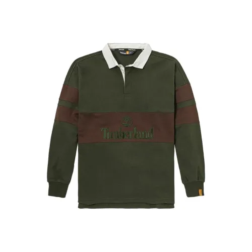 TIMBERLAND Дорожная сумка зеленого цвета унисекс поло