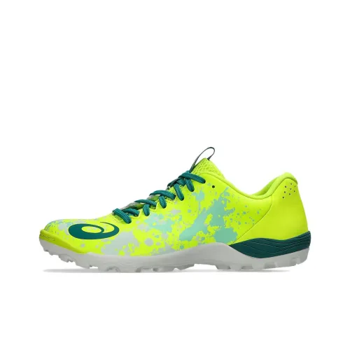 Asics TOQUE 8 TF Шипы Искусственный Шипы Устойчивые к Износу Футбольные бутсы Мужской Желтый