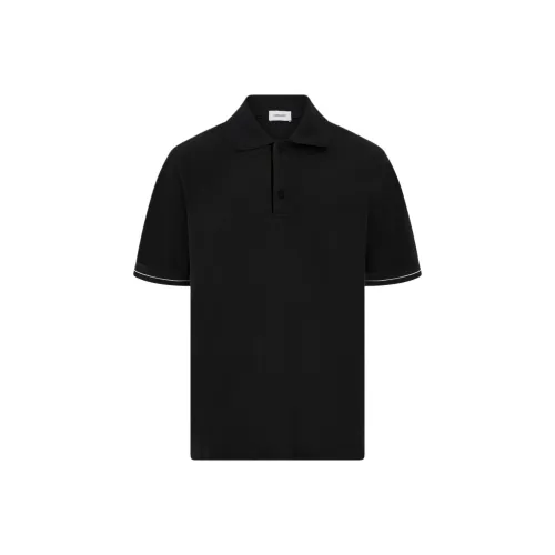 FERRAGAMO SS25 Поло Мужское Черное