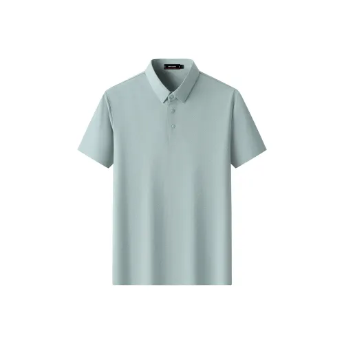 PIERRE CARDIN Поло Мужское Серый Зеленый