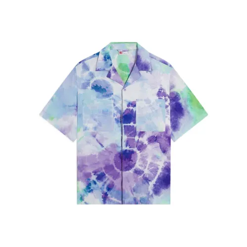 LINING Вера Розовый Фиолетовый Мужские Рубашки